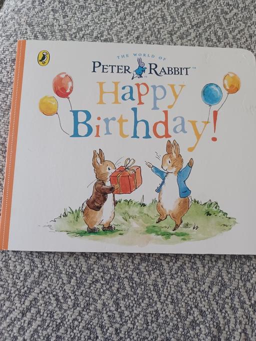  — Peter rabbit board book Happy birthday