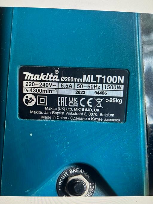  — Makita MLT100N 240v Table Saw