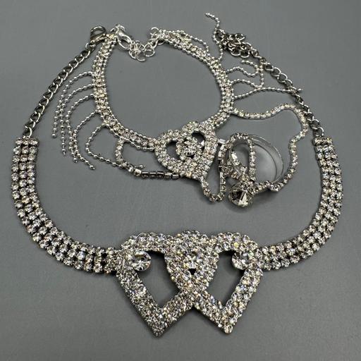  — Crystal Choker & Bracelet Set
