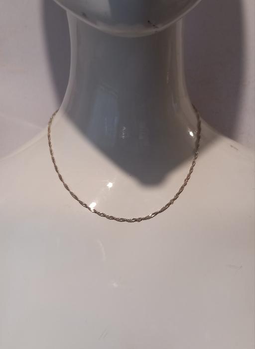  — 925 Sterling Silver Twisted Rope Chain