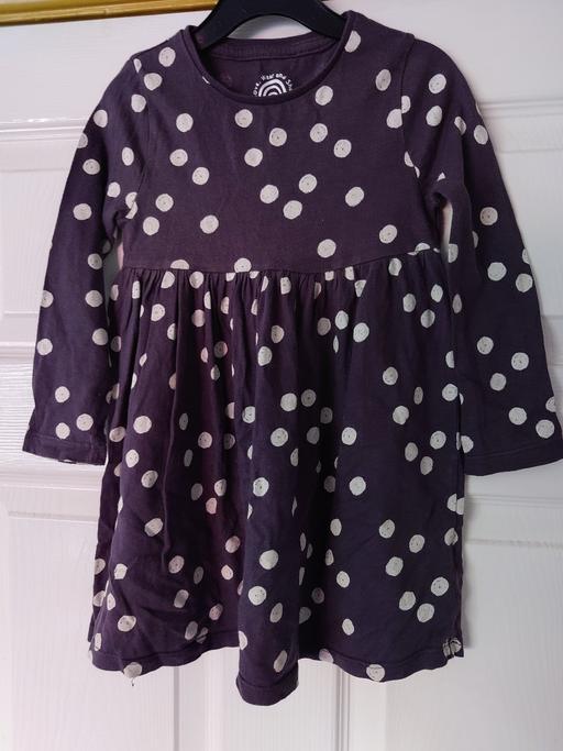  — Girls spotty dress size 3-4 years