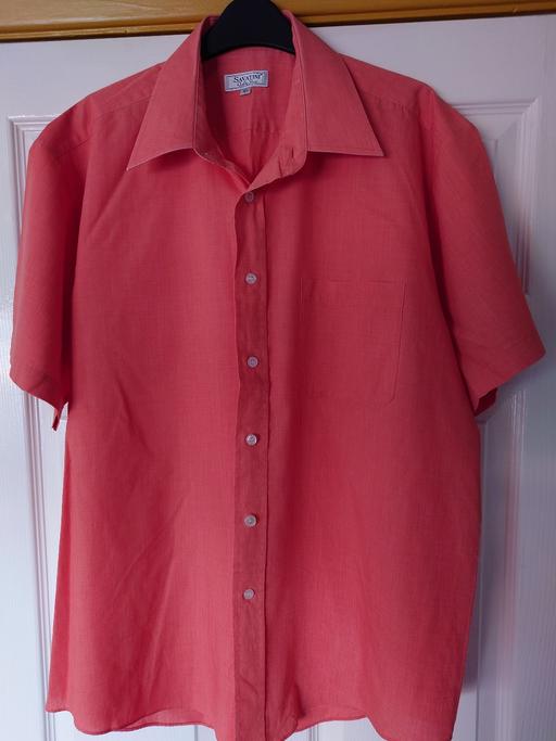  — Mens pink shirt size 16½