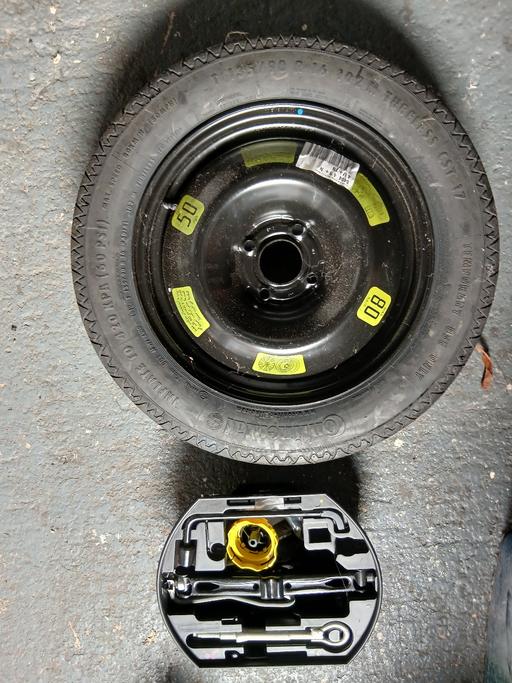  — Space saver spare tyre