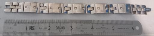 — SHR Men’s Stainless Steel Diamond bracelet