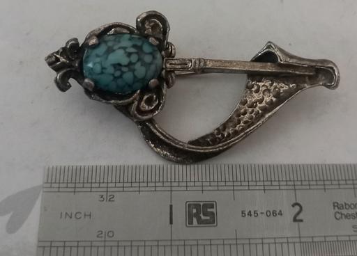  — Vintage Signed MIRACLE Scottish Celtic Brooch