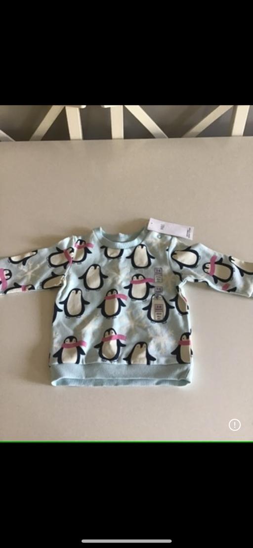  — Boys BNWT penguin Xmas jumper 3/6 months