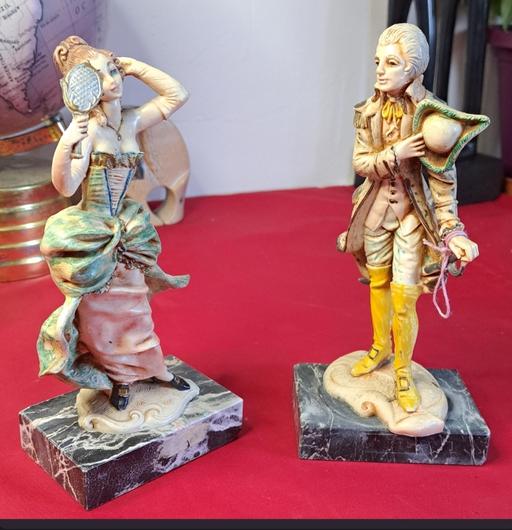  — Fontanini Depose Italy hand-painted resin fig
