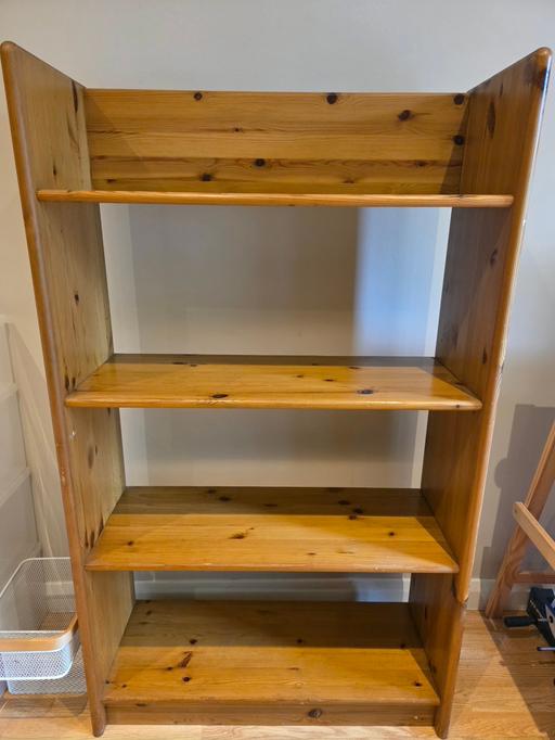  — wooden storage shelf