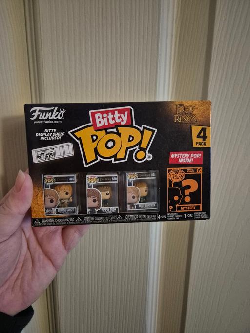  — new Funko 4pk Bitty Pop Lord Of The Rings
