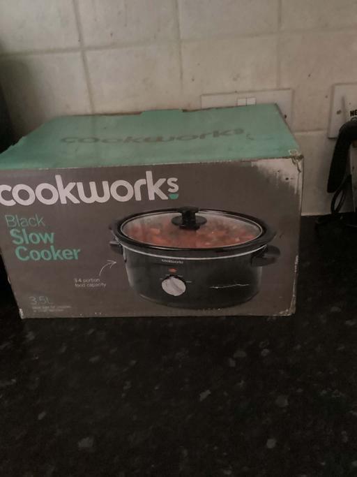  — COOKWORKS Slow Cooker black