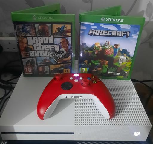  — Xbox One S 500gb Leads Controller Games Box