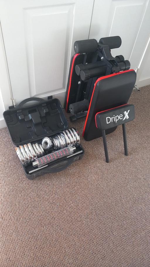  — Weight Bench (Foldable) & Dumbbell Set