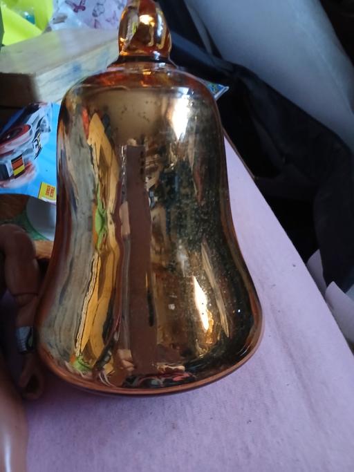  — xmas bell  about 11 inches high
