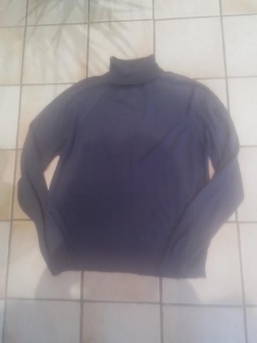  — LADIES PURPLE ACRYLIC JUMPER