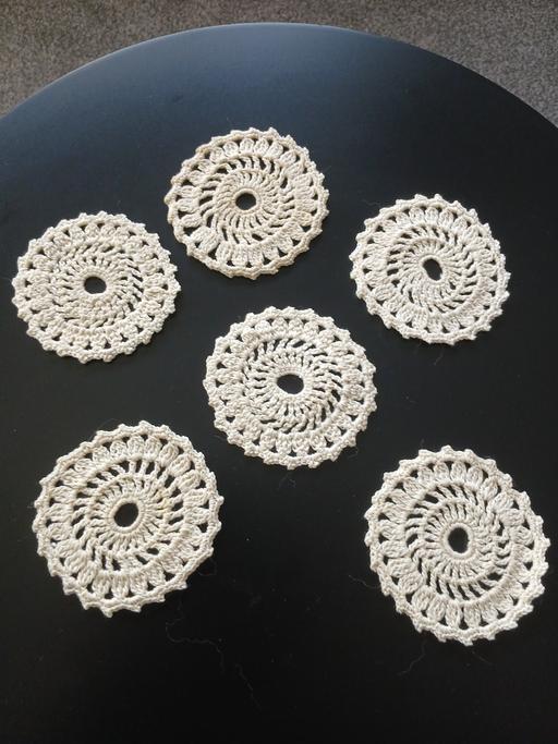  — Vintage crochet coasters