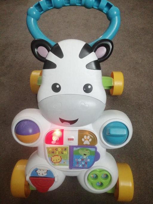  — As New Fisher Price Zebra baby walker