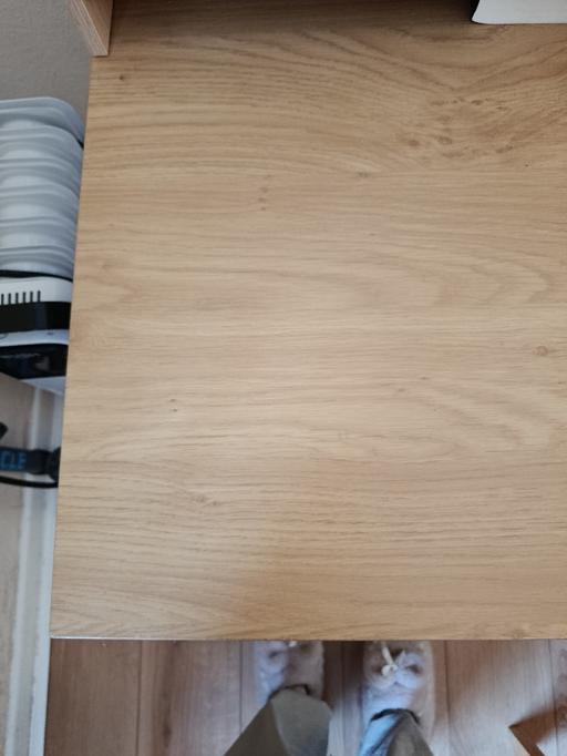  — VASAGLE Computer Desk 120x50cm – Straw Yellow