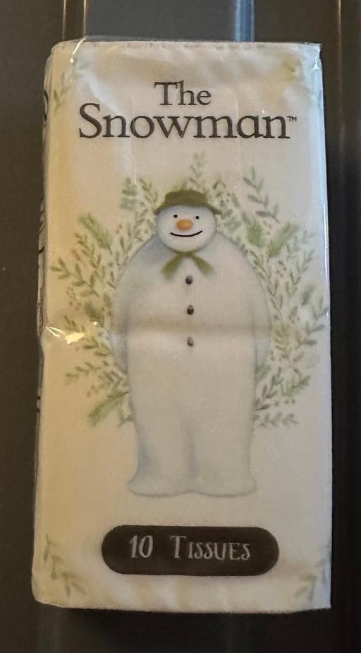  — Christmas pocket tissues