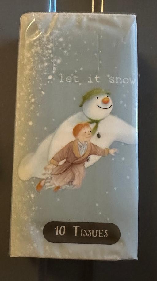  — Christmas pocket tissues