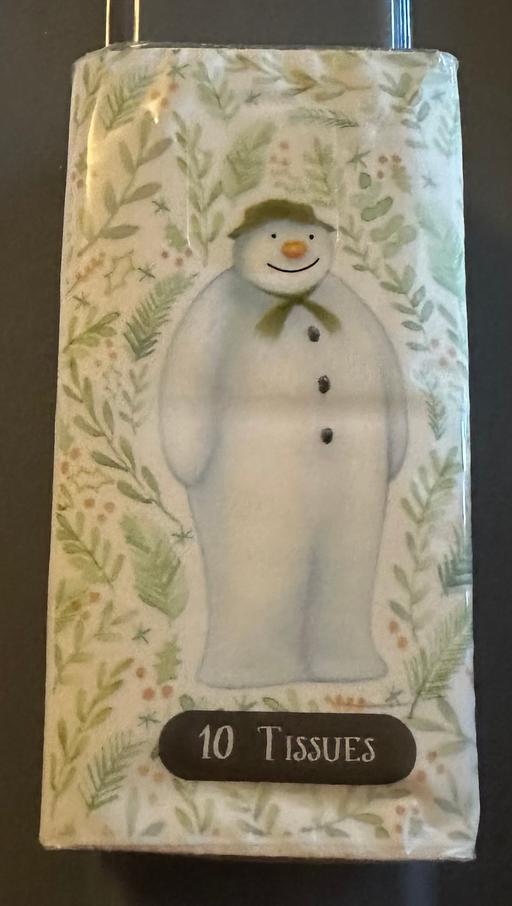 — Christmas pocket tissues