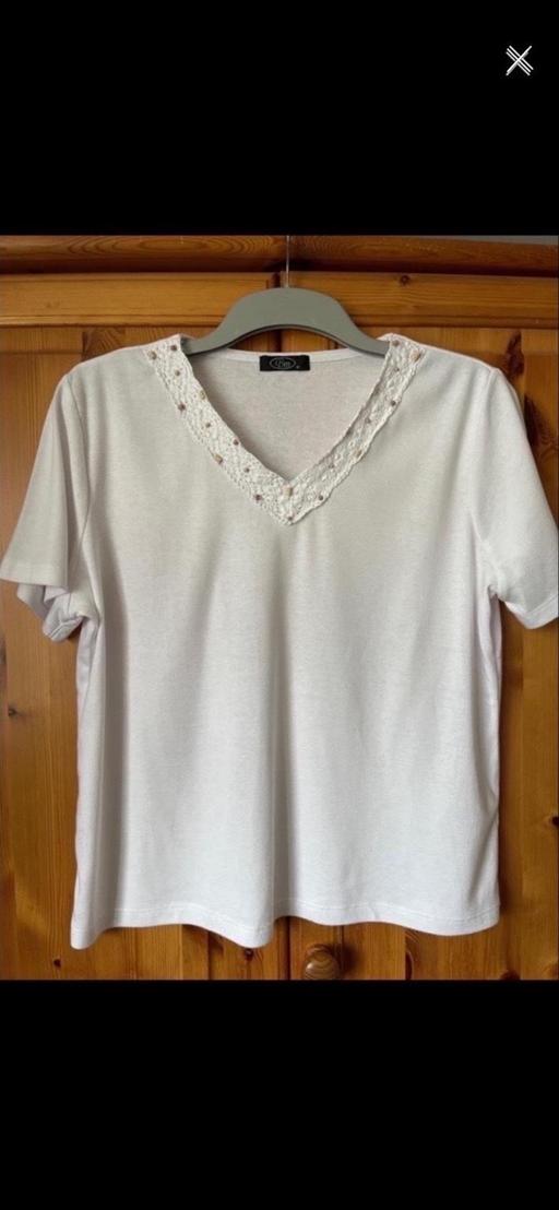  — Ladies V Neck T Shirt Size Medium