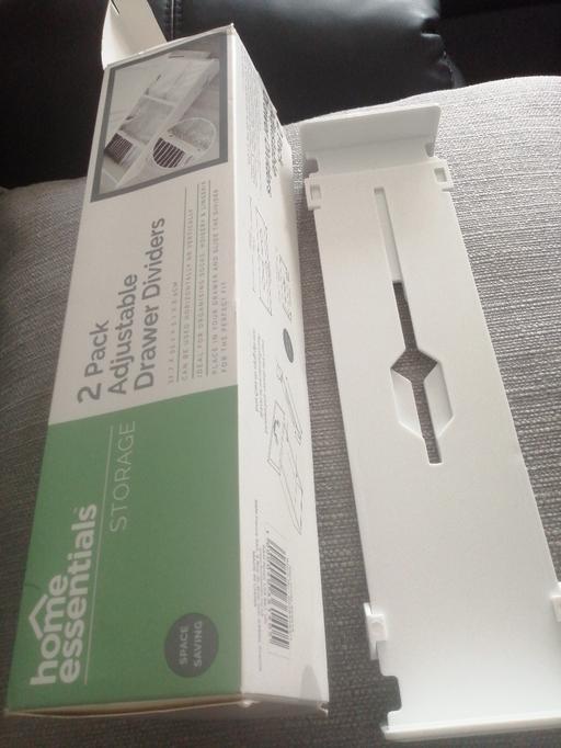  — one new adjustable drawer divider