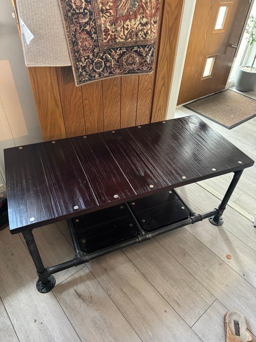  — Retro industrial style coffee table