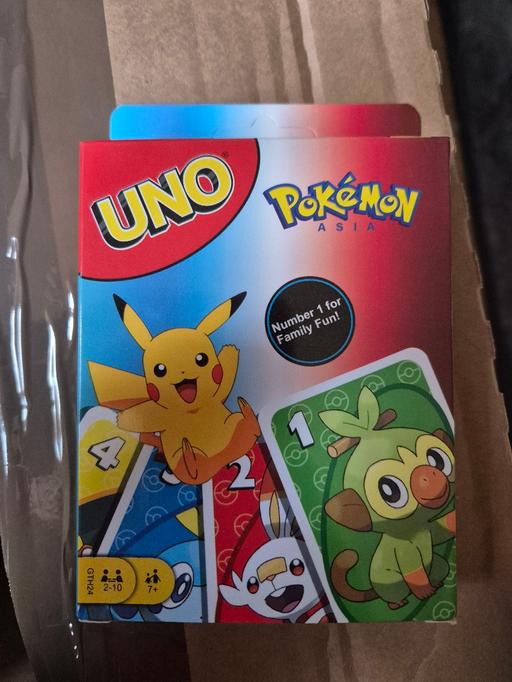  — new Pokemon Uno Card Game