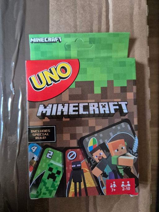  — new Minecraft Uno Card Game