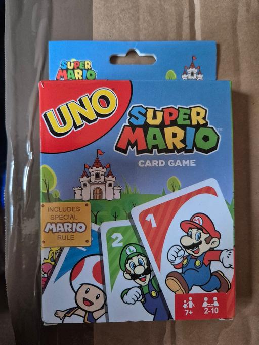  — new Super Mario Uno Card Game
