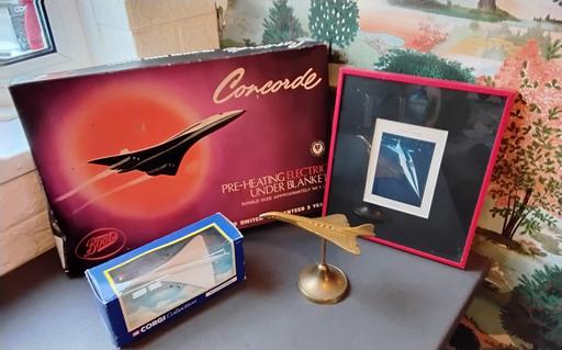  — concorde aeroplane items job lot cool