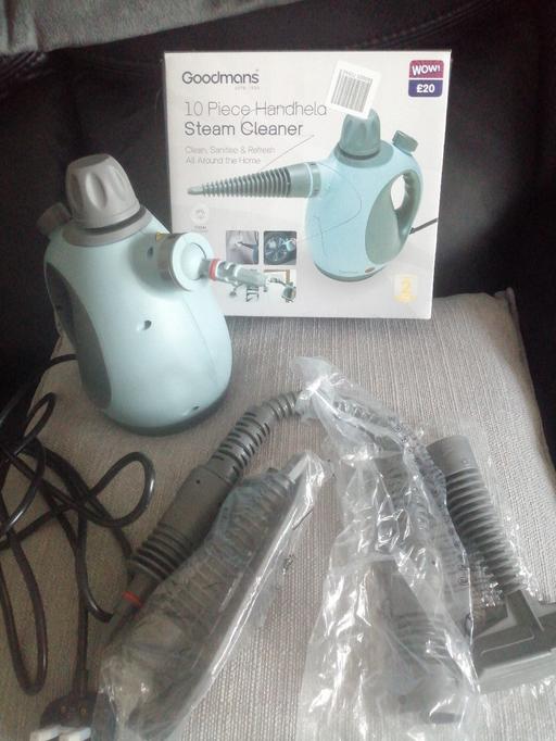  — New Goodmans handheld steam cleaner