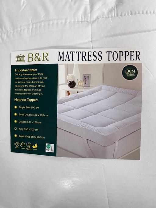  — Single Mattress Topper