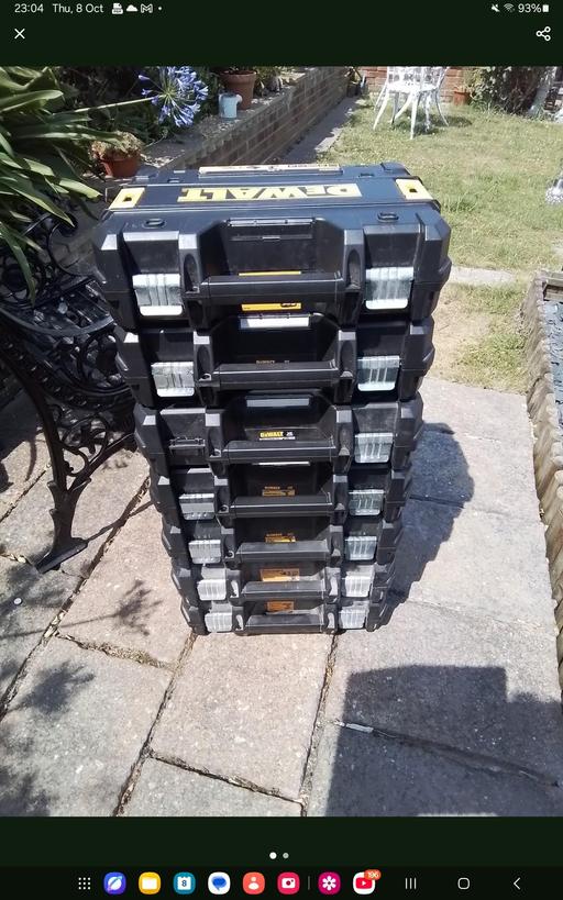  — DeWalt boxes