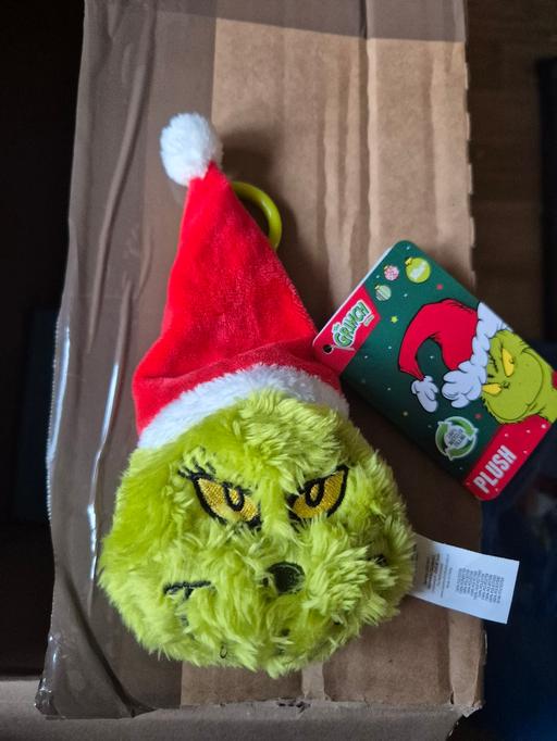  — new Grinch Plush Keychain