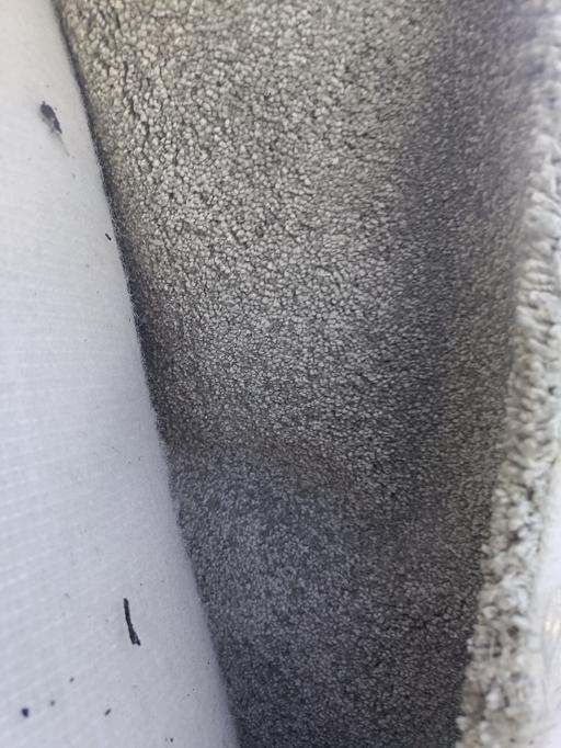  — new grey thick pile carpet