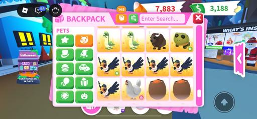  — Adopt me inventory!!