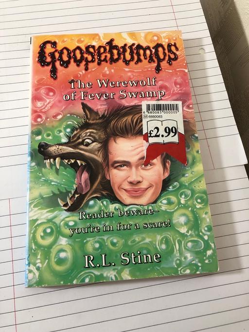 — Goosebumps - Werewolf of Fever Swamp - Book