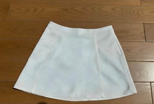  — French Connection White Mini Skirt Size 14