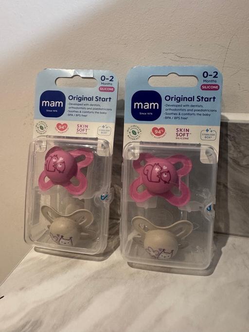  — MAM Start Soothers 0-2 Months | 2 Packs of 2
