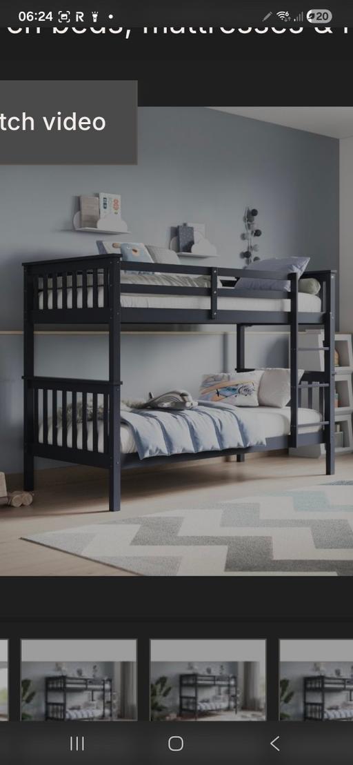  — Single bed frame with mattress
