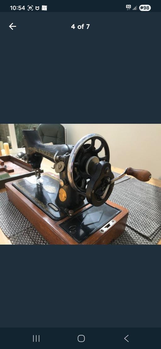  — Singer sewing machine