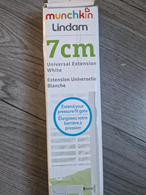  — 7cm Universal Gate Extension Munchkin Lindam