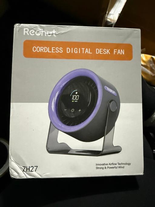  — Desk fan