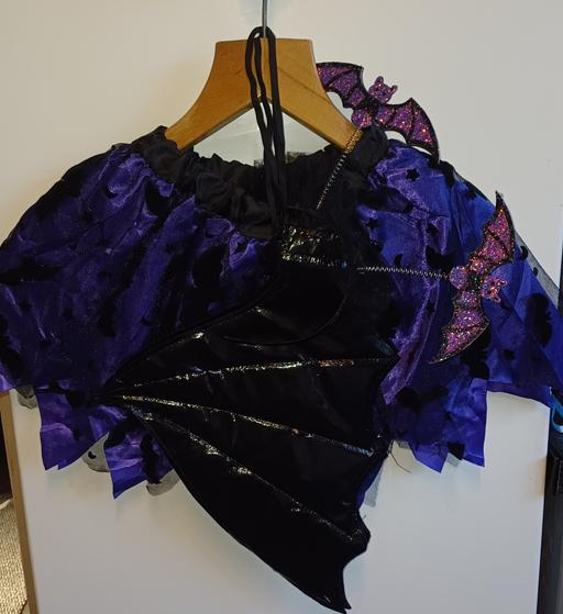  — Girls bat tutu. wings and headband new