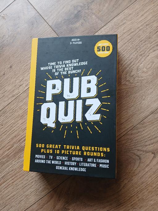  — Brand New Pub Quiz
