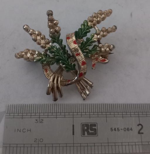  — Vintage Exquisite Enamel Scottish brooch