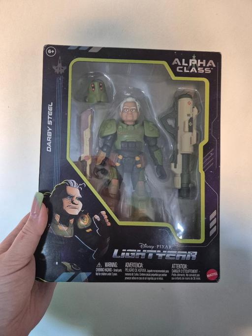  — new Disney Lightyear Darby Steel Figure