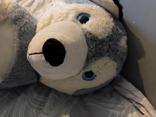  — Large dog soft toy from funfair