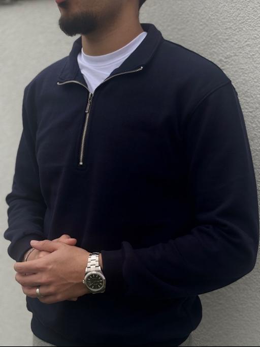 Navy Half-Zip